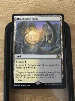 Bleachbone Verge 0250 Reg Rare Land MTG Aetherdrift NM - Image 1