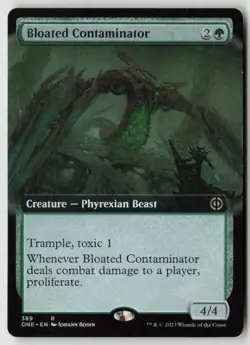Bloated Contaminator (Extended) Phyrexia:All Will Be One (389) Normal - MTG - LP - Image 1
