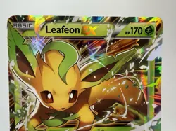 Pokemon LEAFEON EX 10/83 Holo Ultra Rare XY Generations TCG - Image 2
