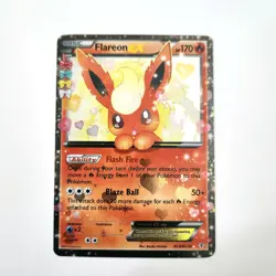 Pokemon TCG Flareon EX Holo Rare Card RC6/RC32 Generations NM Near Mint - Image 2
