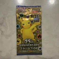 Pokemon 25th ANNIVERSARY COLLECTION s8a Japanese Booster TCG Pack - 1 Pack - Image 1