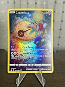 Lunatone GG11/GG70 Galarian Gallery Holo Crown Zenith Pokemon TCG NM Card - Image 1