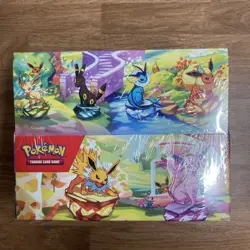 Pokemon TCG:Prismatic Evolutions Mini Tins x8 Full Set Display Case New & Sealed - Image 1