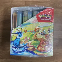 Pokemon TCG:Prismatic Evolutions Mini Tins x8 Full Set Display Case New & Sealed - Image 2