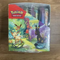 Pokemon TCG:Prismatic Evolutions Mini Tins x8 Full Set Display Case New & Sealed - Image 4