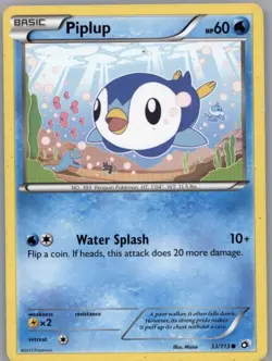 Pokemon TCG Legendary Treasures #33/113 Piplup - Image 1