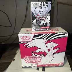 Pokemon White Flare Elite Trainer Box ETB and Booster Bundle Factory Sealed - Image 1