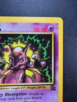 Pokemon Mewtwo Black Star Promo LV.60 #150 1999-2000 - Image 3