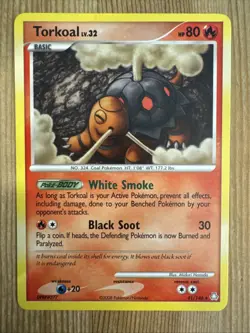 Torkoal - 41/146 - Rare NM, English Pokemon Legends Awakened - Image 1