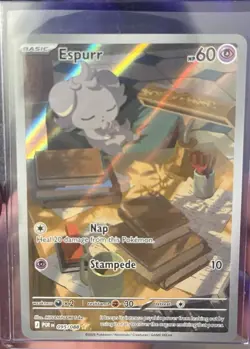 Espurr 095/088 Me03: Perfect Order Special Illustration Rare Holo Pokemon TCG - Image 1