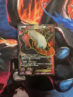 Darkrai EX 118/122 Full Art Pokemon TCG BREAKpoint card XY - Image 1