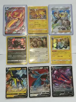 Pokemon TCG Darkness Ablaze 9 Card Bulk Lot Holo 2020 - Image 1