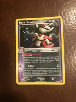 dark slowking 9/109 2004 Team Rocket Returns Holo Rare NM Pokemon Card - Image 1