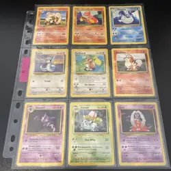 Vintage ⭐Complete Pokemon Base Set Common Uncommon Cards 1999⭐Pokemon Base set - Image 1