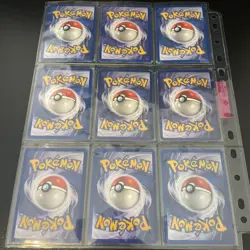 Vintage ⭐Complete Pokemon Base Set Common Uncommon Cards 1999⭐Pokemon Base set - Image 2