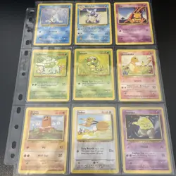 Vintage ⭐Complete Pokemon Base Set Common Uncommon Cards 1999⭐Pokemon Base set - Image 5