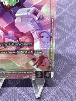 Victory Gundam LR+ GD04-003 Phantom Aria Gundam Card Game Holo Near Mint - Image 4