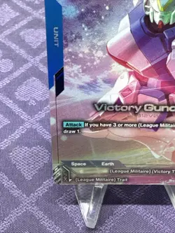 Victory Gundam LR+ GD04-003 Phantom Aria Gundam Card Game Holo Near Mint - Image 5