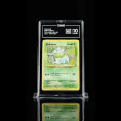 TAG 10 GEM MT Bulbasaur Common 2023 Pokemon Pokemon TCG Classic #001/165 - Image 1