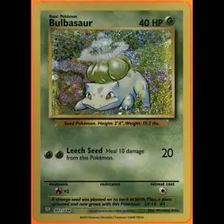 TAG 10 GEM MT Bulbasaur Common 2023 Pokemon Pokemon TCG Classic #001/165 - Image 3
