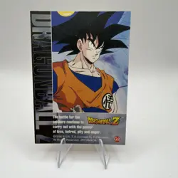 Dragon Ball Z Vegeta Gold Foil Card - Image 2