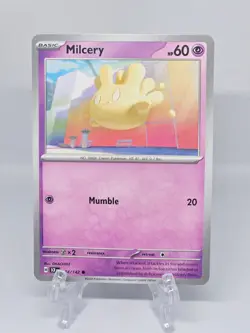 064/142 MILCERY | COMMON | STELLAR CROWN POKEMON CARD - Image 1