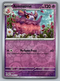 Pokemon TCG SV: Prismatic Evolutions Aromatisse 039/131 Reverse Holo - Image 1