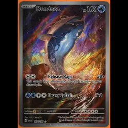 TAG 10 GEM MT Dondozo Illustration Rare 2023 Pokemon Pokemon Scarlet & Violet - Image 3