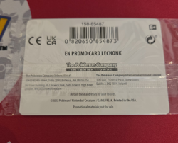 Pokemon Lechonk 155/198 -Pokemon Center Stamped Promo-Scarlet&Violet NEW &SEALED - Image 4