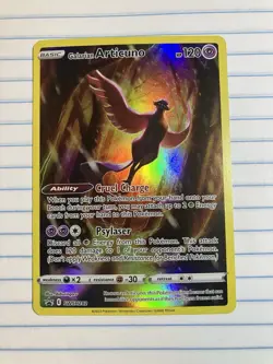Pokemon TCG Galarian Articuno SWSH282 Black Star Promo NM Condition - Image 1
