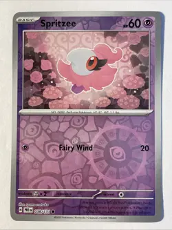 Spritzee 038/131 - Reverse Holo - Prismatic Evolutions - Pokemon TCG - Image 1