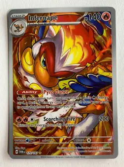 Pokemon TCG: Infernape 173/167 Sv06: Twilight Masquerade Holo - Image 1