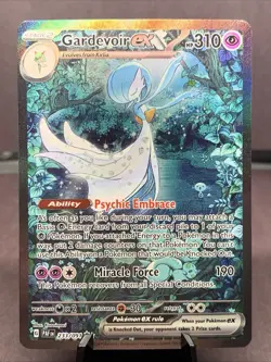 Pokemon TCG Gardevoir ex 233/091 SV Paldean Fates Secret Illustration Rare - Image 1