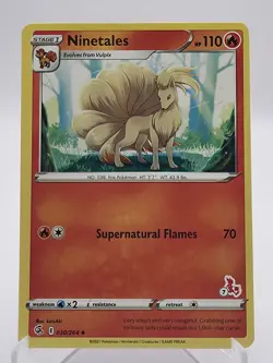 Ninetales030/264 #7 Pokemon Cinderace Deck Variant Fusion Strike - Image 1