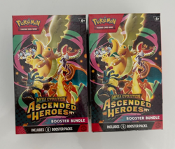 Pokemon TCG: Mega Evolution Ascended Heroes Booster Bundle LOT OF 2 - Image 1