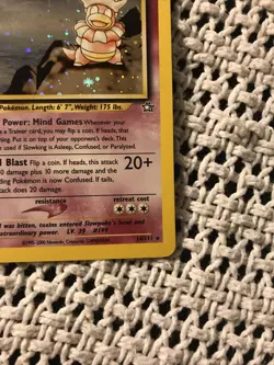Pokemon Slowking Holographic Neo Genesis 14/111 Never Played - Image 4