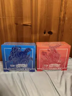 Pokemon Sword & Shield Battle Styles Elite Trainer Box ETB (Red and Blue set) - Image 1