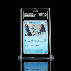 TAG 10 GEM MT Glaceon 2024 (Master Ball) Pokemon Pokemon Scarlet & Violet - Image 1