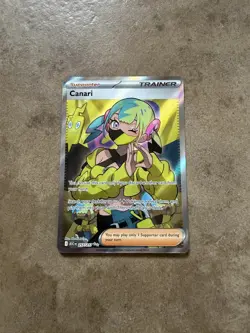 Canari 257/217 Me: Ascended Heroes Holo Full Art Pokemon - Image 1