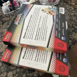 Pokemon Prismatic Evolution Poster Collection Set of 2 New Sealed. - Image 4