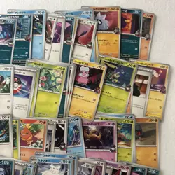 Pokemon Glory of Team Rocket Bulk Common Uncommon Holo Bundle SV10 Japanese Card - Image 3