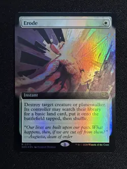 Erode (Extended Art) Secrets of Strixhaven Foil - Image 1