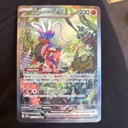 Pokemon card Koraidon EX 247/198 Scarlet Violet Base NM - Image 1