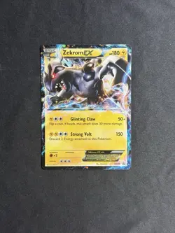 Zekrom EX - BW38 - Black Star Promo Pokemon TCG - DMG - Image 1