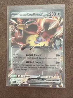 Pokemon Team Rocket Kangaskhan EX 162/217 Ascended Heroes Card NM - Image 1