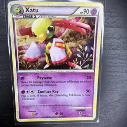2010 Pokemon HeartGold & SoulSilver Unleashed Xatu #11/95 HOLO - Image 1