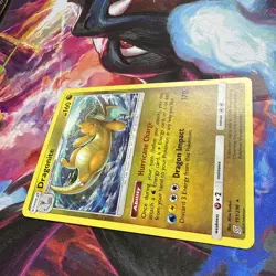 Pokemon Dragonite Unified Minds Cracked Ice Holo Card 151/236 - Image 3