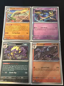 Pokemon - Set of Phantasmal Flames Prerelease Promos (All 4) NM - Image 1