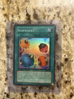 Yu-Gi-Oh! TCG Scapegoat 1st Edition Super Rare Holographic SDJ-041 - Image 3