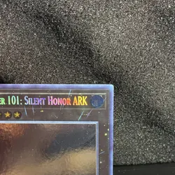 Number 101: Silent Honor ARK LED9-EN000 Ghost Rare 1st Edition Yu-Gi-Oh - Image 2